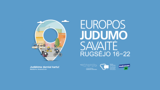 Į Lietuvą atkeliauja rugsėjo 16–22 d. vyksianti Europos judumo savaitė: prie Vilniaus šiemet jungiasi visos Lietuvos miestai