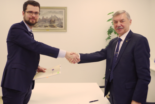 Pasirašyta sutartis dėl vandetvarkos gerinimo Klaipėdos mieste