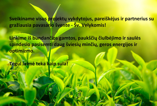 Su Šv. Velykomis!