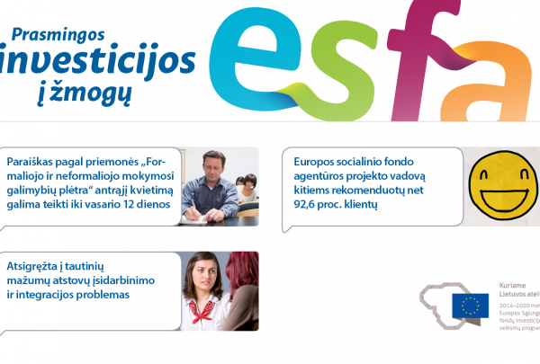 Kviečiame skaityti ESFA naujienlaiškį Nr. 42!