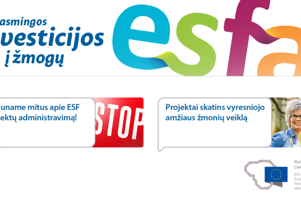 Kviečiame skaityti ESFA nauienlaiškį Nr. 45