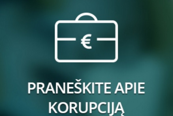 Siekiant projektų skaidrumo – galimybė informuoti apie galimus pažeidimus