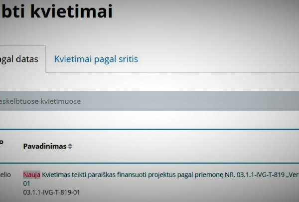 Verslininkai kviečiami kreiptis dėl konsultacijų išlaidų komensavimo