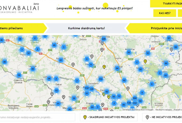Skaidrumo iniciatyva „Jonvabaliai“ – tarp pretendentų į tarptautinį apdovanojimą