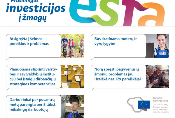 Kviečiame skaityti ESFA naujienlaiškį Nr.6