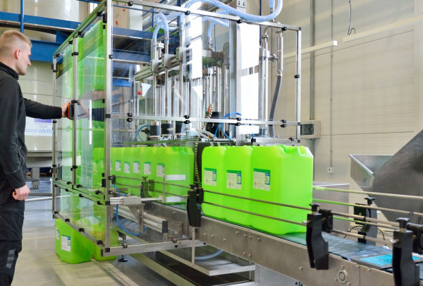 Bio Circle Balticum gamybos linija. Bendrovės nuotr.