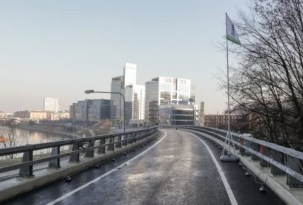 Vilniuje atidaryta Geležinio vilko estakada, sutvarkyti beveik 16 kilometrų požeminių ir antžeminių inžinerinių trasų