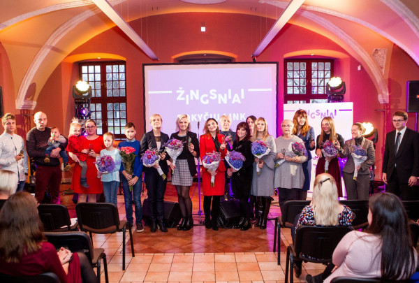 Metinėje ESF projektų vykdytojų konferencijoje apdovanoti ir konkurso ŽINGSNIAI nugalėtojai