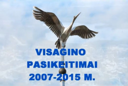 Visagino pasikeitimai 2007-2015 m.